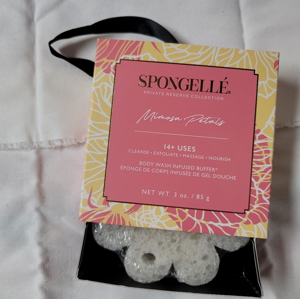Mimosa Petals Flower Wash Infused Body Buffer